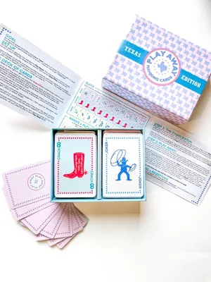Texas Edition open box with both printed guides